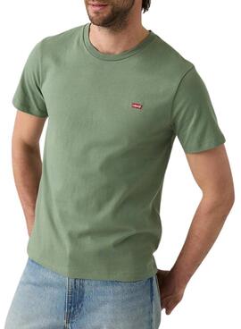 Maillot Levi's Original Housemark vert laurier pour homme.
