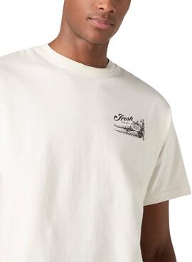 T-shirt Levi's Graphic Vintage Fresh blanc pour homme
