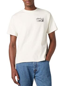 T-shirt Levi's Graphic Vintage Fresh blanc pour homme