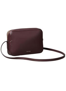 Sac Calvin Klein Monogramme grenat pour femme