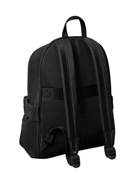 Sac à dos Calvin Klein monogramme noir en nylon pour homme