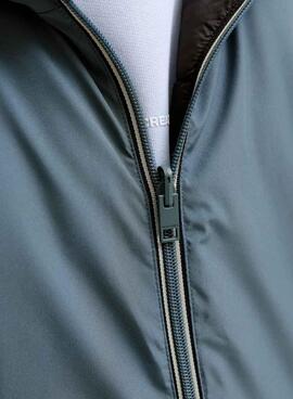 Veste Jack and Jones Brook réversible gris enfant