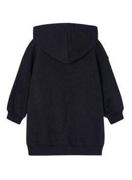 Robe à capuche en velours Mayoral pour fille