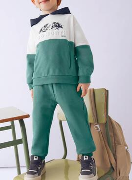 Survêtement Mayoral 2 pantalons verts pour garçon