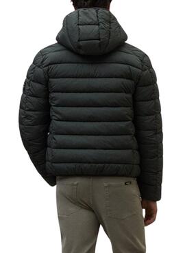 Veste matelassée Ecoalf Aspen vert foncé pour homme