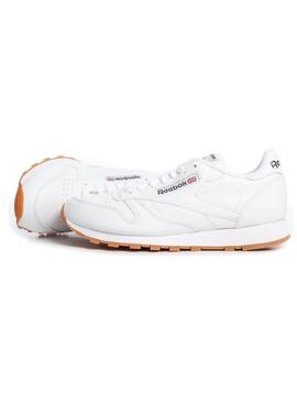Baskets Reebok Classic Leather Blanc