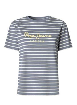 T-shirts Pepe Jeans Bilma à rayures pour femme