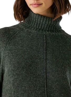 Robe Pepe Jeans Carola en tricot gris pour femme