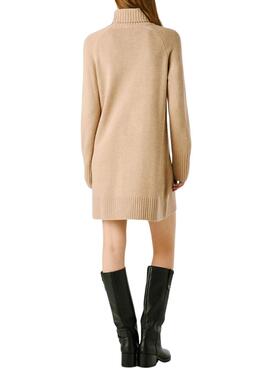 Robe Pepe Jeans Carola en tricot toasté pour femme