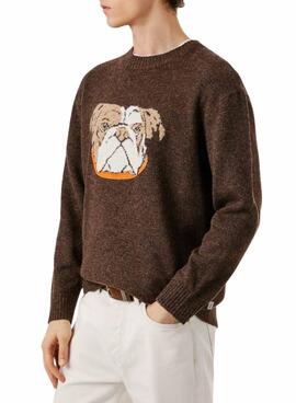 Maillot Pepe Jeans Phelan marron pour homme