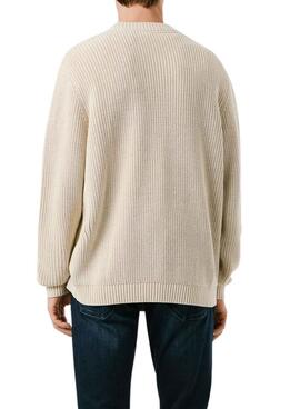 Maillot Pepe Jeans Parker beige pour homme