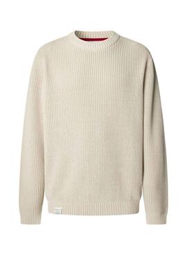 Maillot Pepe Jeans Parker beige pour homme