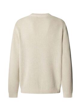 Maillot Pepe Jeans Parker beige pour homme