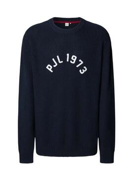 Maillot Pepe Jeans Powel marine pour homme