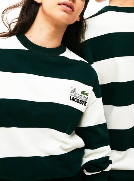 Pull lacoste deals a rayure