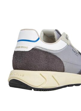 Chaussures Pepe Jeans Marlon Vibe gris pour homme