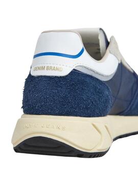 Chaussures Pepe Jeans Marlon Vibe bleu pour homme.