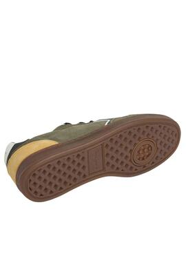 Chaussures Pepe Jeans Ball Mix vertes pour hommes
