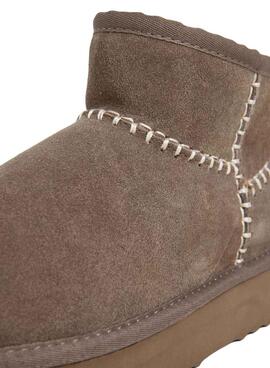 Bottines Pepe Jeans Dissy Etnic avec plateforme pour femme.