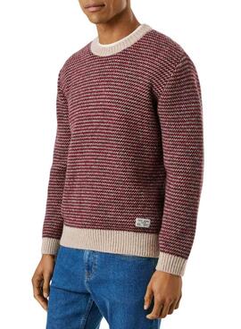 Maillot Pepe Jeans Pacey à rayures pour homme