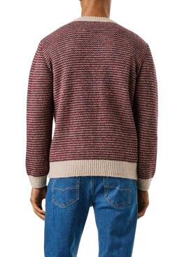 Maillot Pepe Jeans Pacey à rayures pour homme