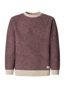 Maillot Pepe Jeans Pacey à rayures pour homme