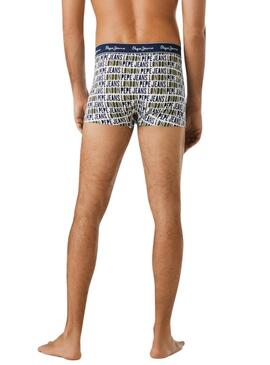 Lot de 3 caleçons Pepe Jeans Logo pour homme.
