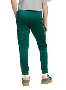 Pantalon Adidas Adicolor SST vert pour fille et garçon