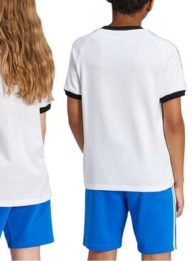 TEE 3 BANDES        BLANC