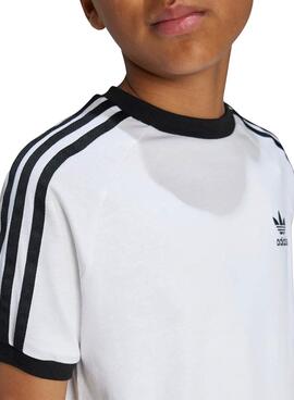 TEE 3 BANDES        BLANC