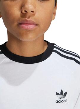 TEE 3 BANDES        BLANC