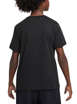 FZ5177-010 K Nsw Tee Emb Futura Lbr Big Kids'