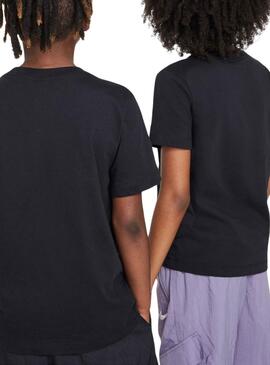 FZ5177-010 K Nsw Tee Emb Futura Lbr Big Kids'