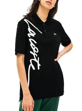 Polo Lacoste Live Unisexe Noir Logo
