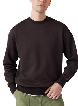 Sweatshirt Levis Authentic noir pour homme.