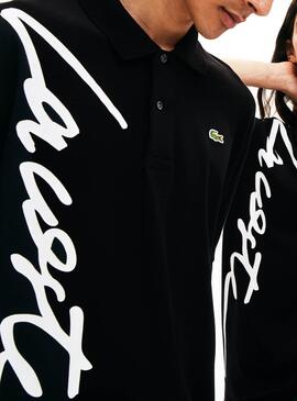 Polo Lacoste Live Unisexe Noir Logo