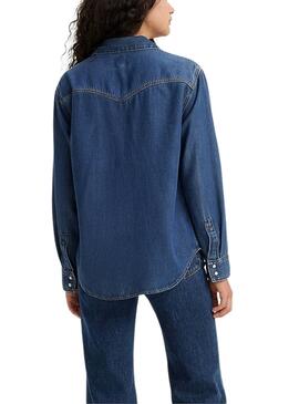 Chemise en jean Levis Teodora Western pour femme