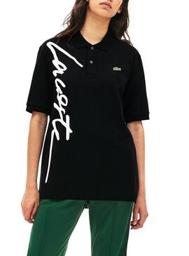 Polo Lacoste Live Unisexe Noir Logo