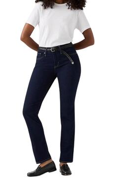 Jean Levi's 314 Shaping Straight foncé pour femme