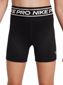 Collants Nike Pro noirs pour fille