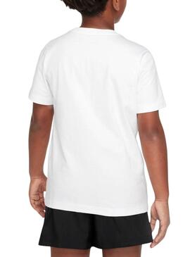 T-shirt Nike Sportswear blanc pour enfant