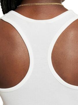 Débardeur Nike blanc pour fille