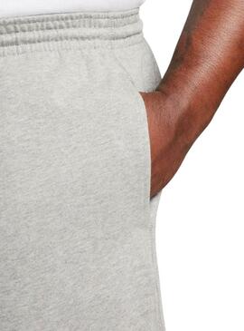 Bermuda Nike Club gris pour homme