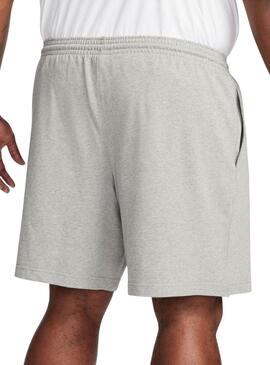 Bermuda Nike Club gris pour homme