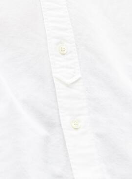 Chemise Lacoste Live Blanc Oxford Pour Homme