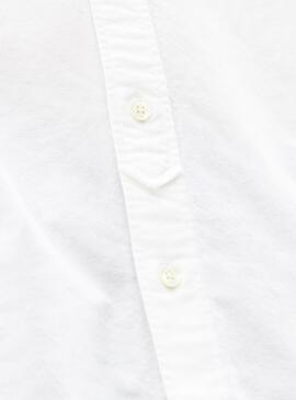 Chemise Lacoste Live Blanc Oxford Pour Homme