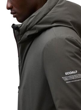 Manteau Ecoalf Pasu vert pour homme