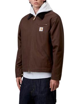 Veste de chasse Carhartt Detroit marron pour homme