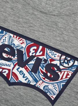 Maillot Levis On the road gris pour enfant