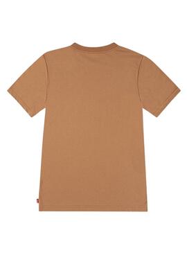 T-shirt Levi's basique orange pour enfant